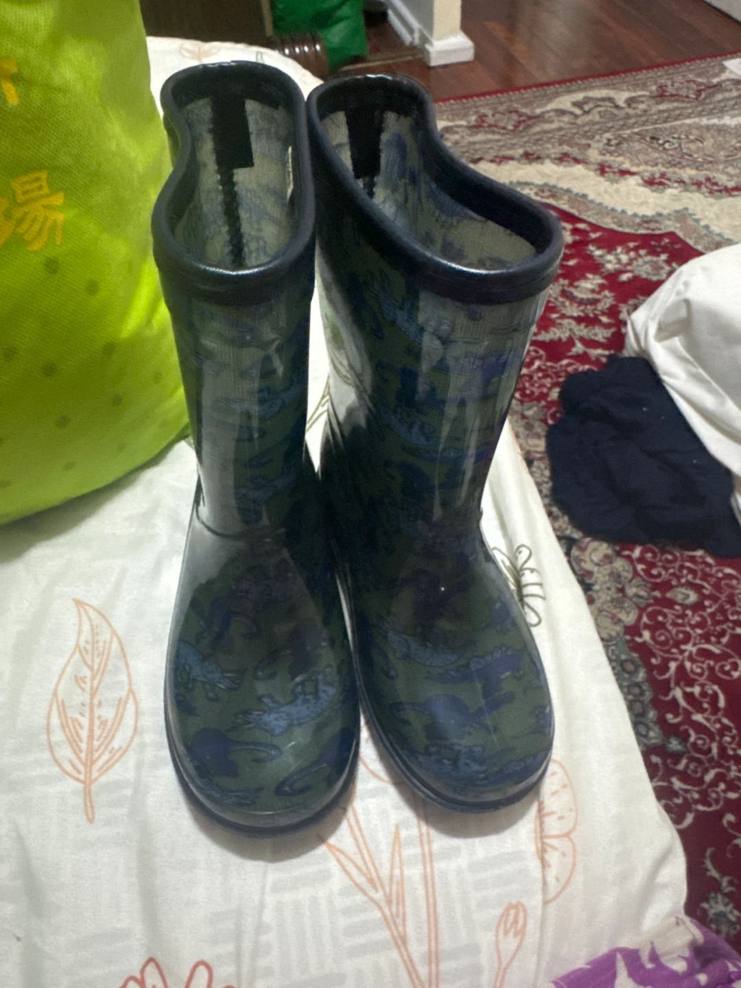 Carter's Kids Dinosaur Rain Boots Size 10M