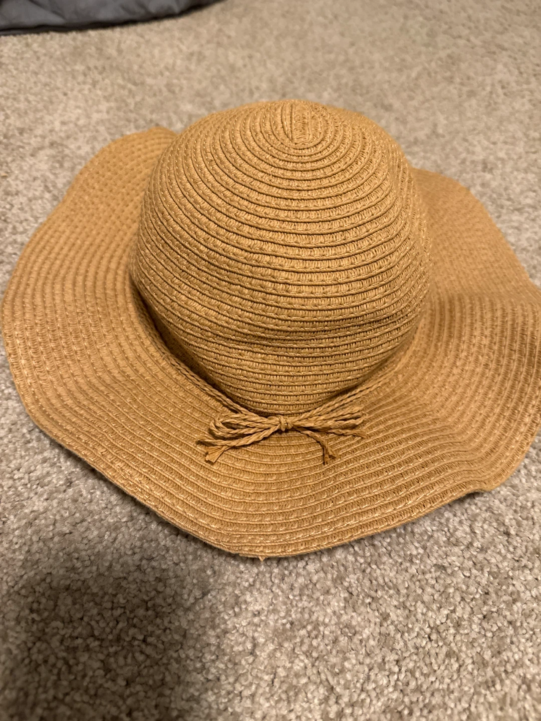 Tan Woven Sun Hat - photo 2
