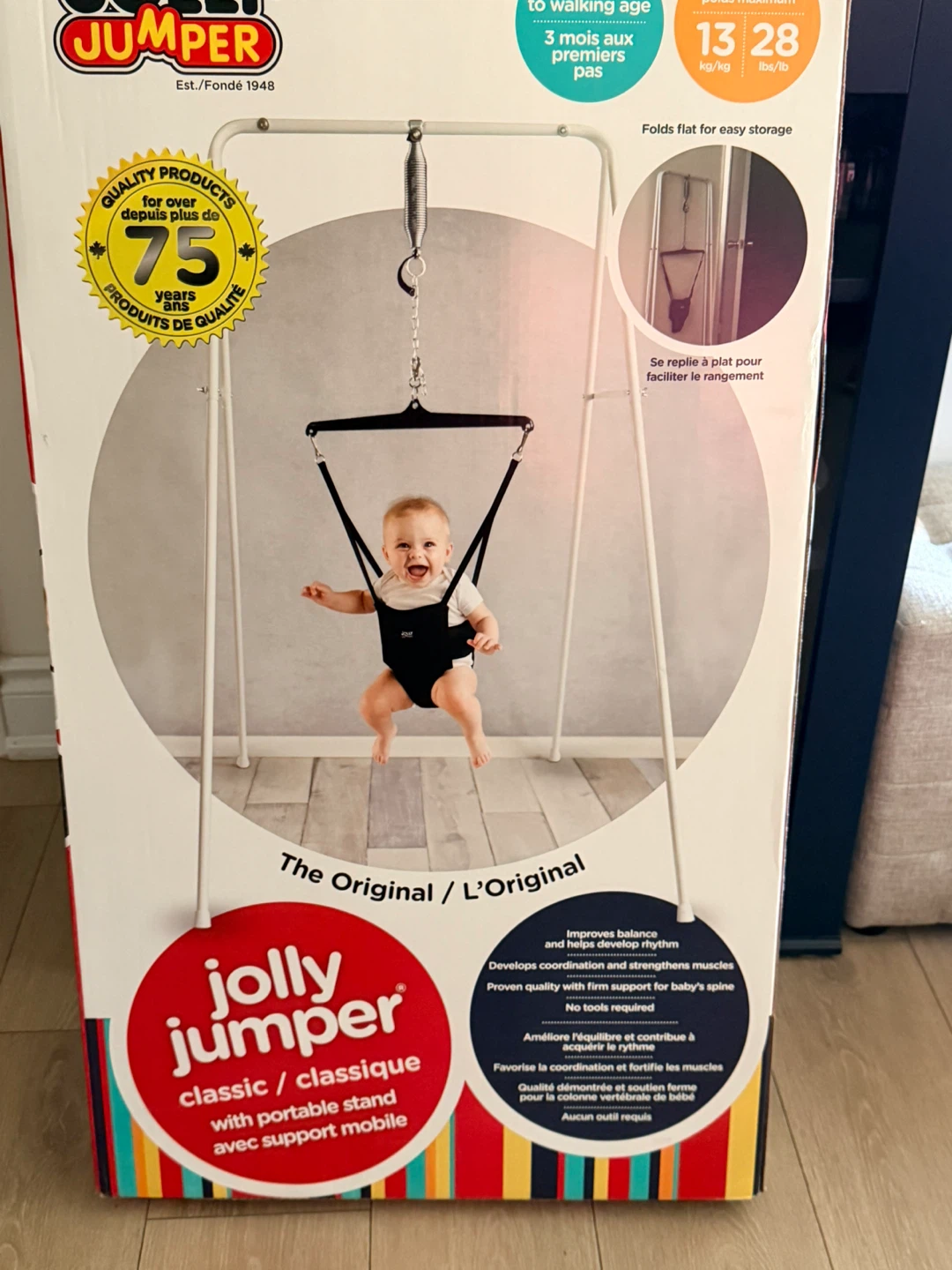 Jolly Jumper Classic with Portable Stand - photo 2