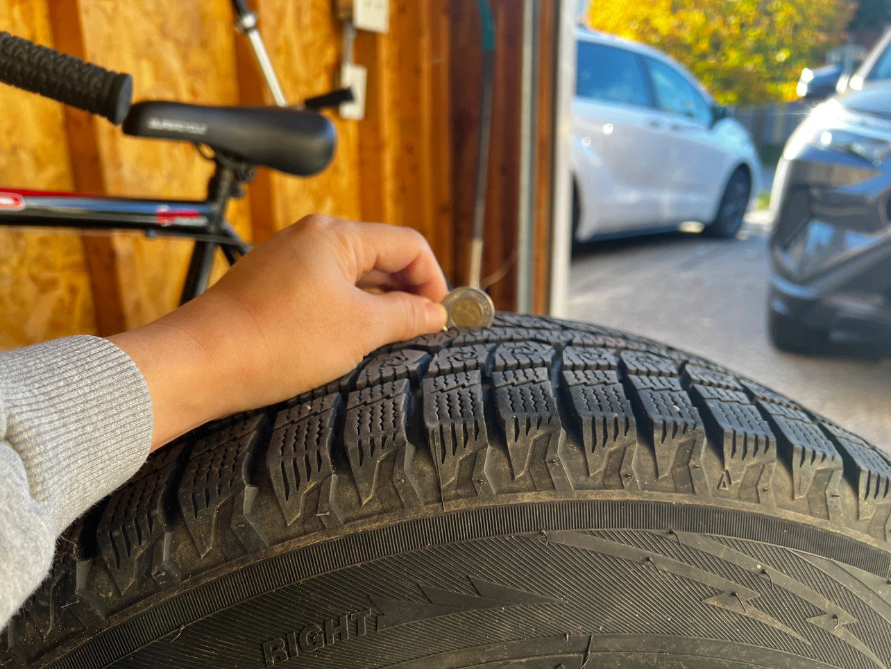 Winter tires 215 /65/17 ( tires only )