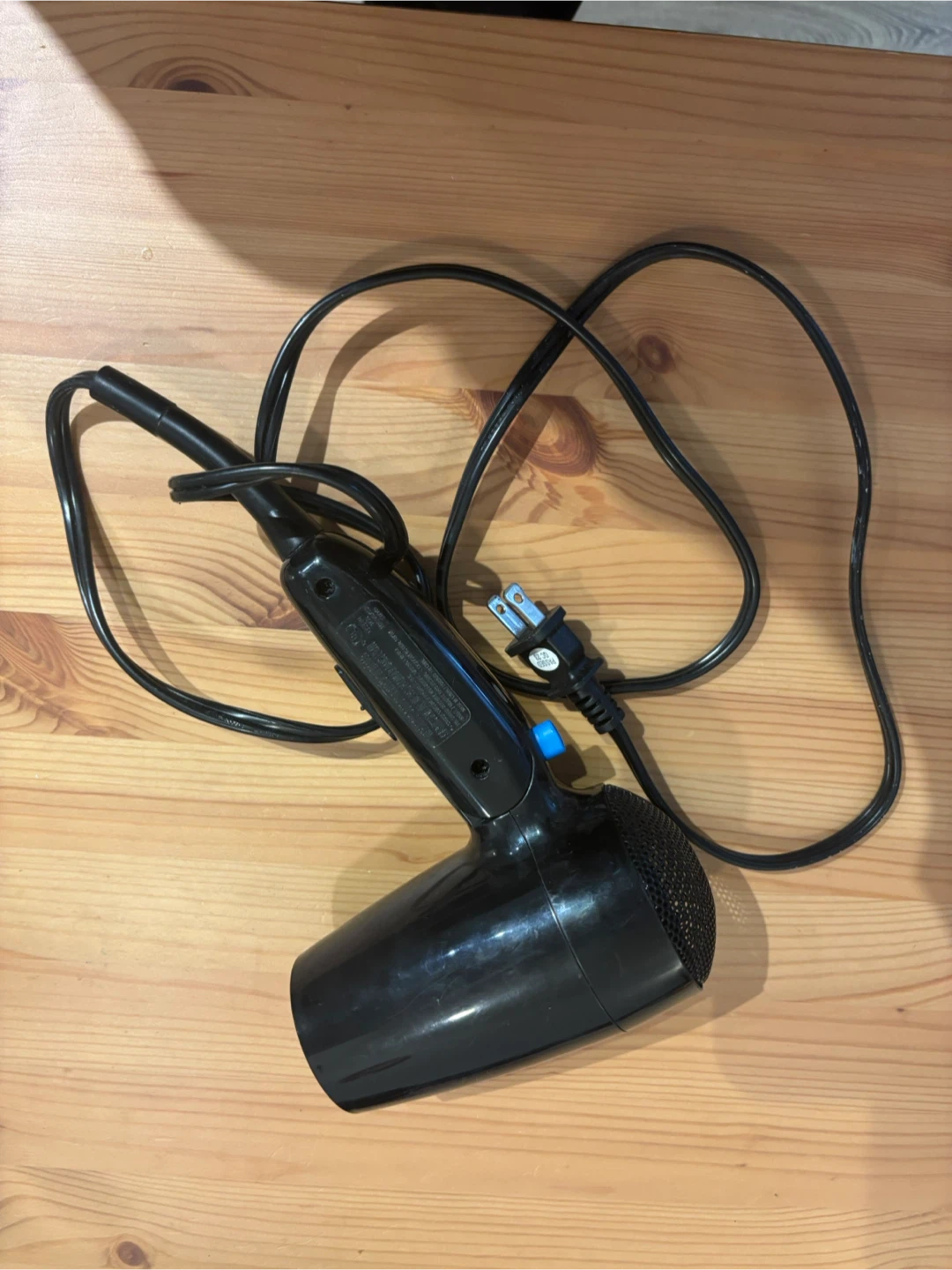 Black Travel Hair Dryer - photo 2