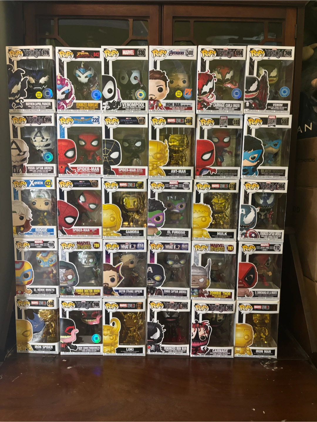 Huge Funko Pop Lot LOTR Marvel Vaulted Rock Grails Local Pick Up - photo 2