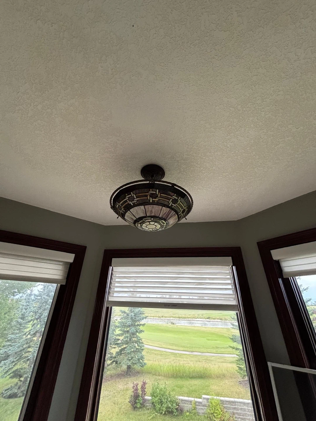 Tiffany Style Stained Glass Pendant Light - photo 5