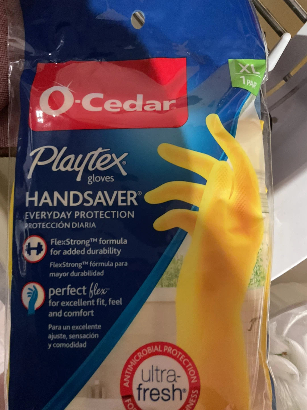 O-Cedar Playtex Handsaver Gloves XL