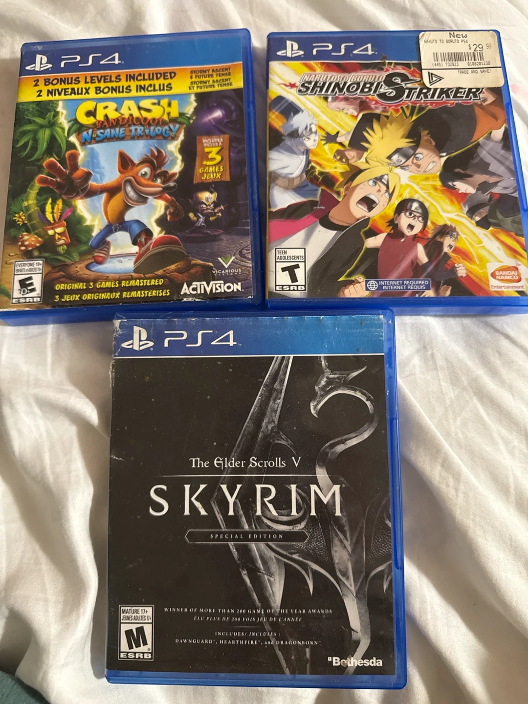PlayStation 4 Games Bundle x3