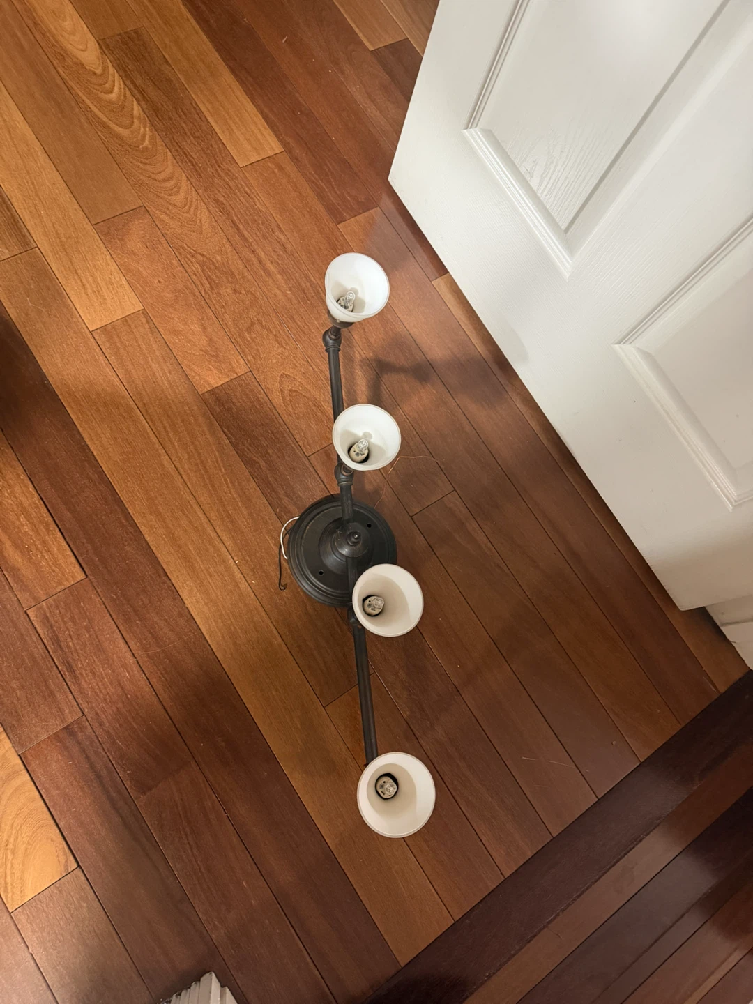 4-Light Bronze Track Ceiling Light Fixture - photo 3