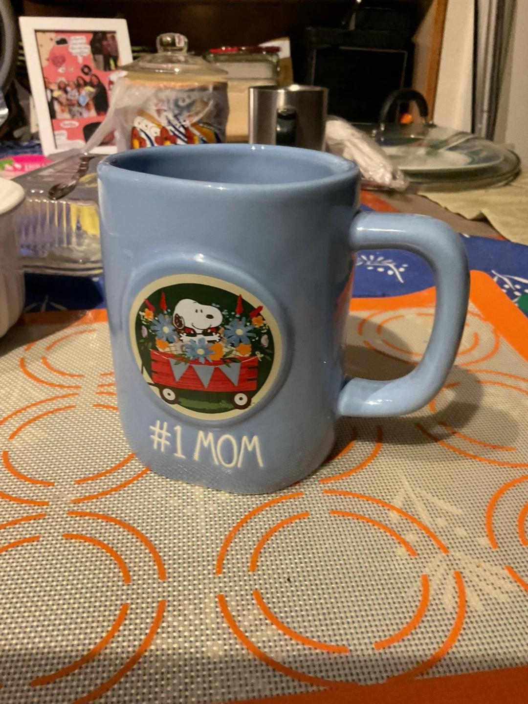 Snoopy #1 Mom Ceramic Mug