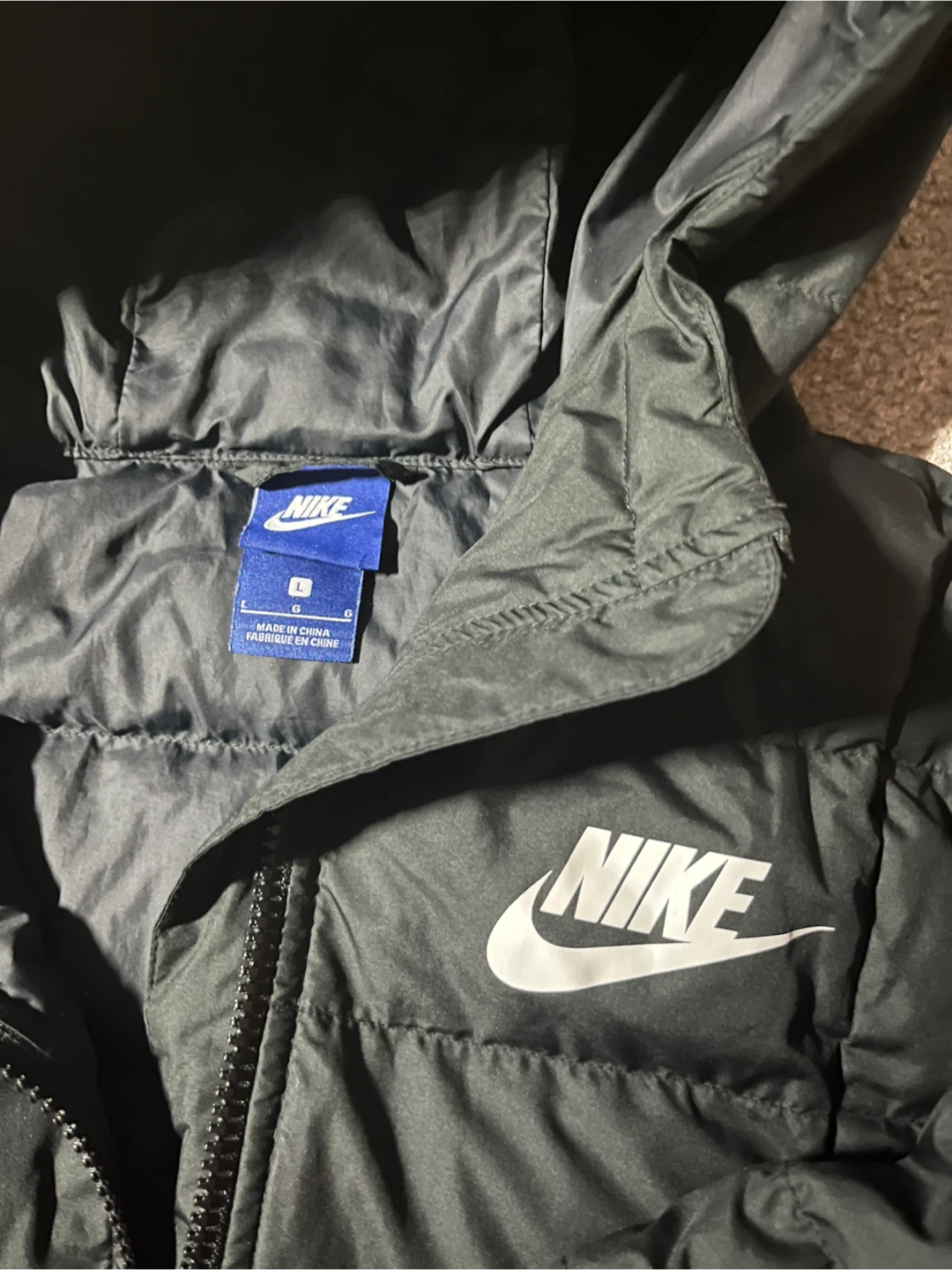 Nike Long Winter Jacket Size L - photo 5
