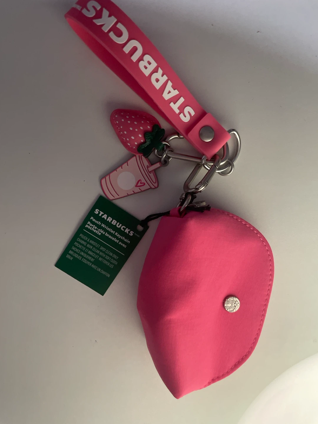 Starbucks Pouch Wristlet Keychain