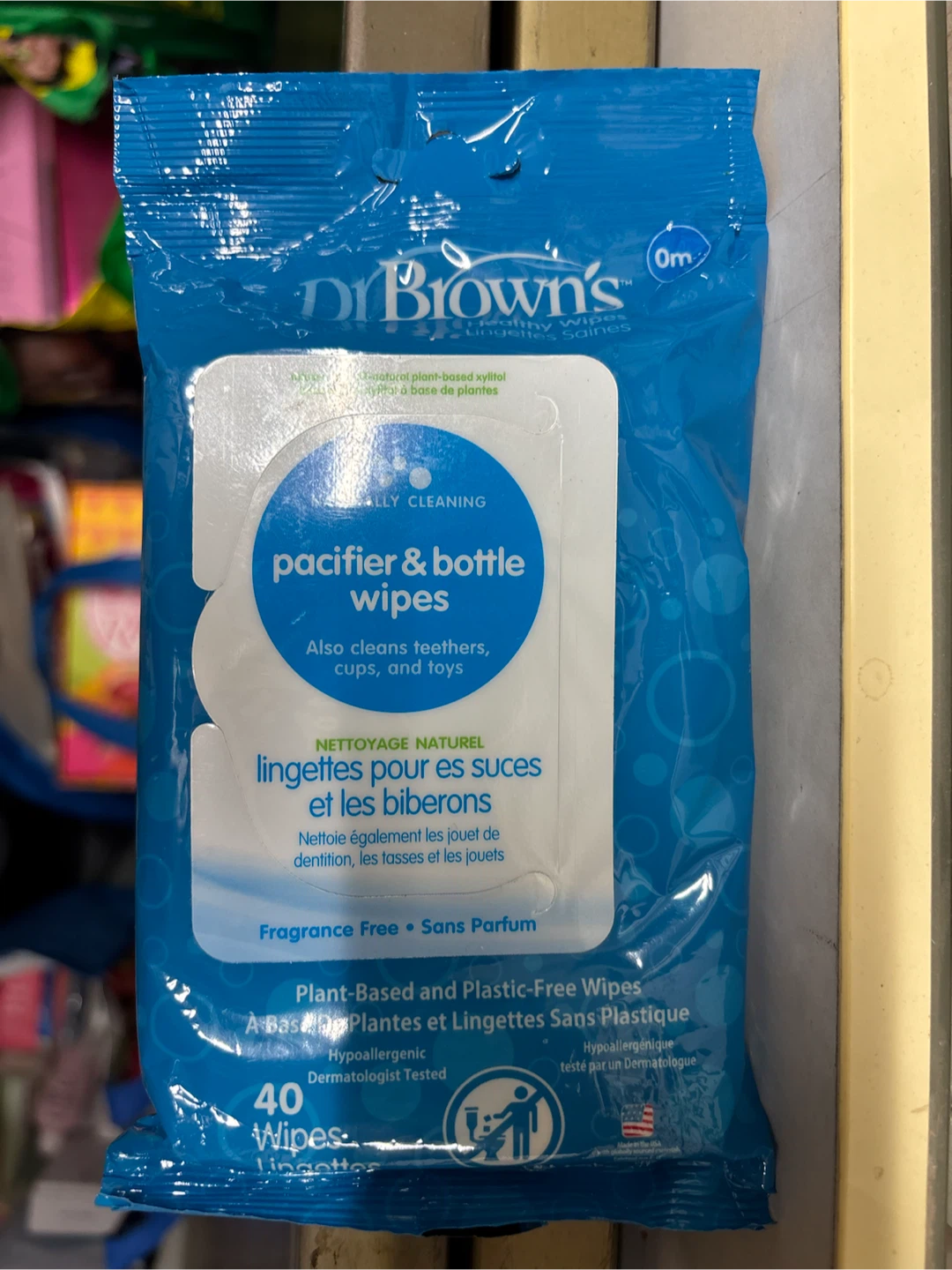 Dr. Brown’s Pacifier & Bottle Wipes