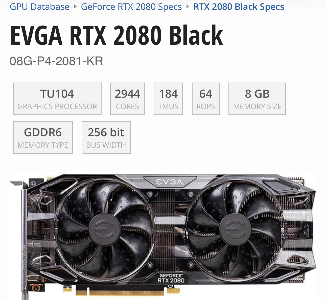 EVGA GeForce RTX 2080 Super Graphics Card - photo 3