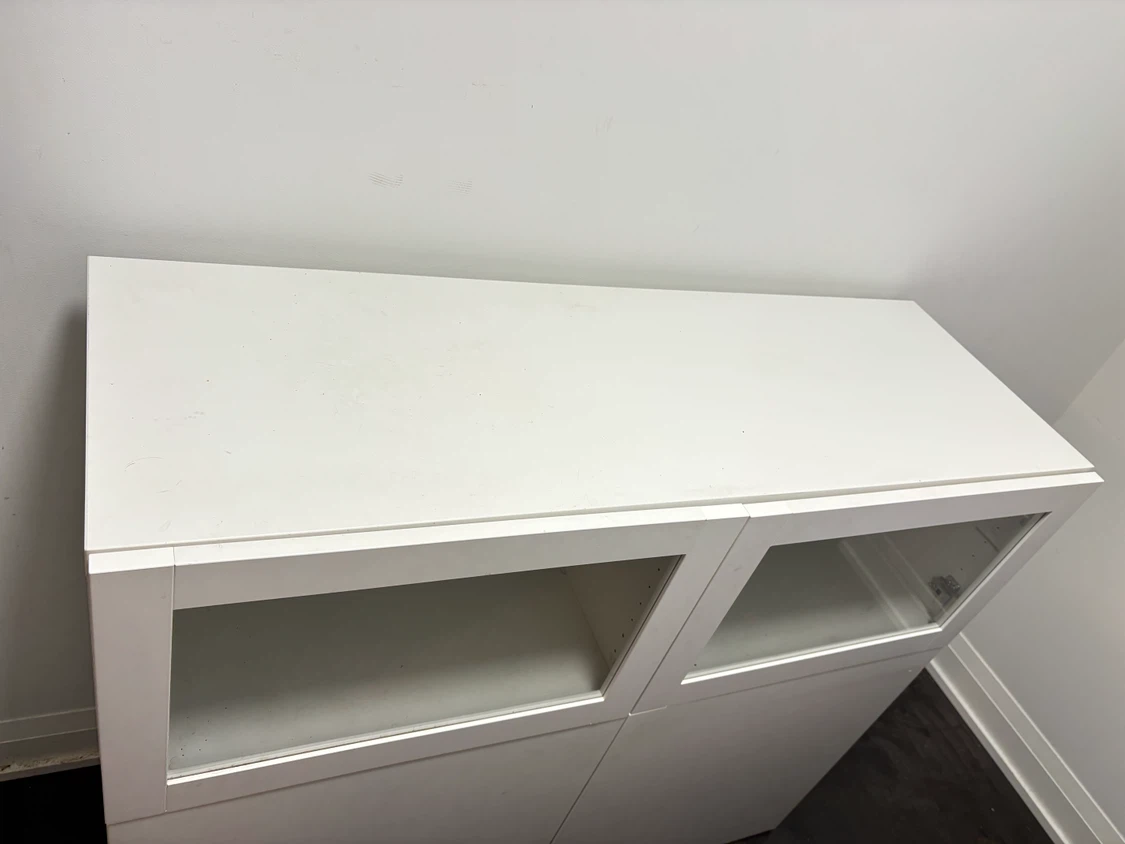 IKEA BESTA door and glass door drawers - photo 2
