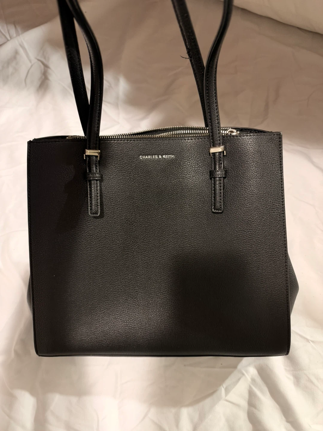 Charles & Keith Black Tote Bag
