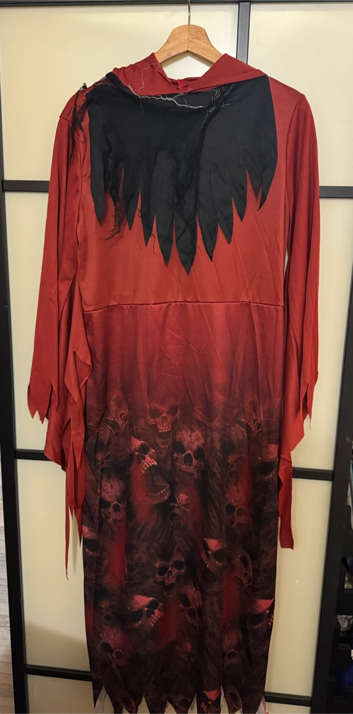 Fun World Skull Costume Red - photo 2