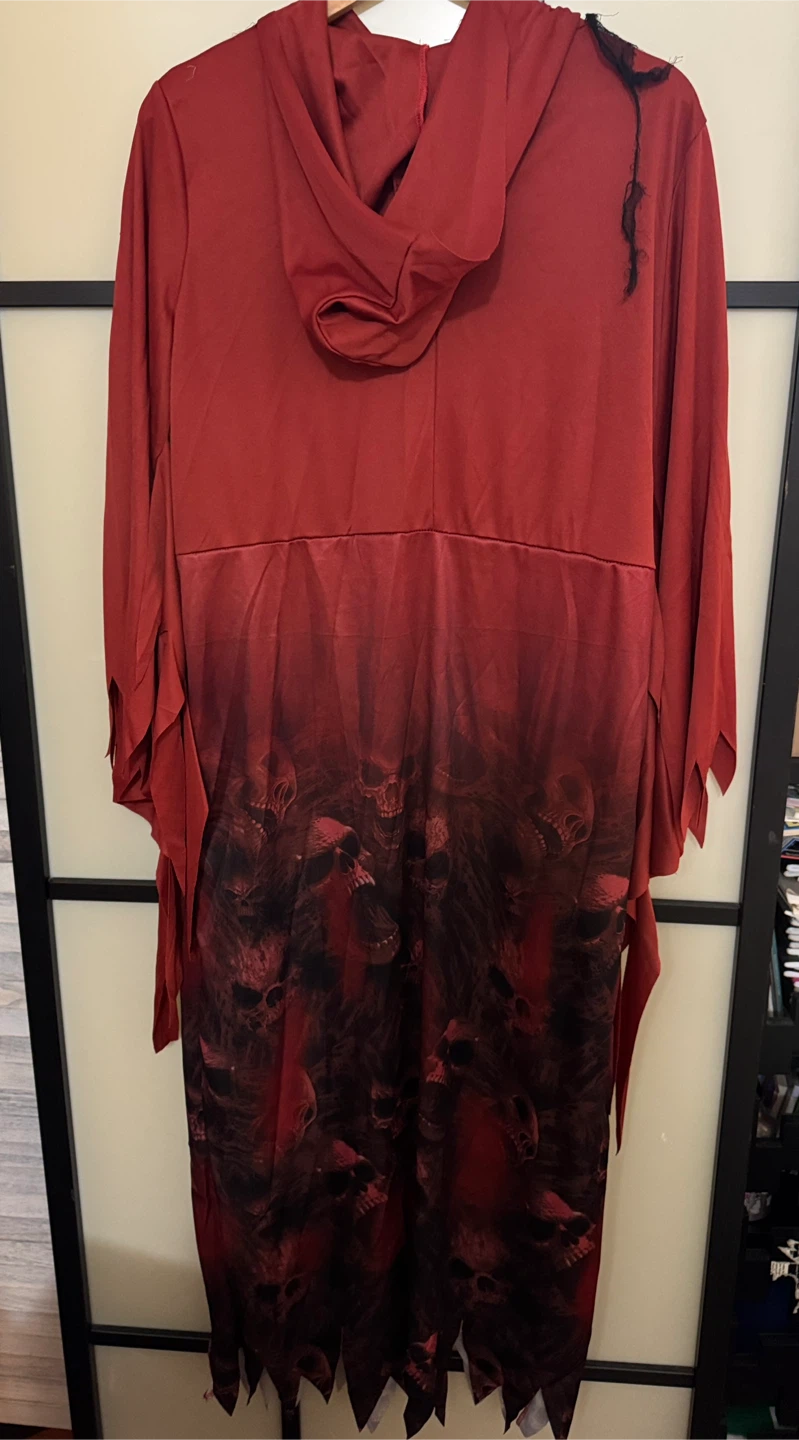 Fun World Skull Costume Red - photo 3