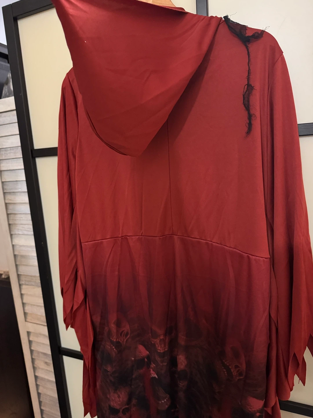 Fun World Skull Costume Red - photo 4