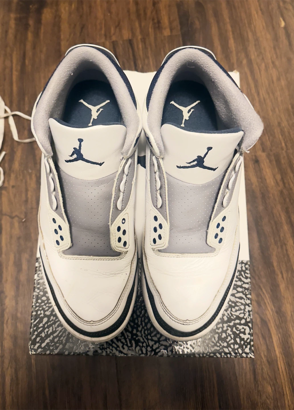 Jordan 3 Retro Midnight Navy Shoes - photo 2