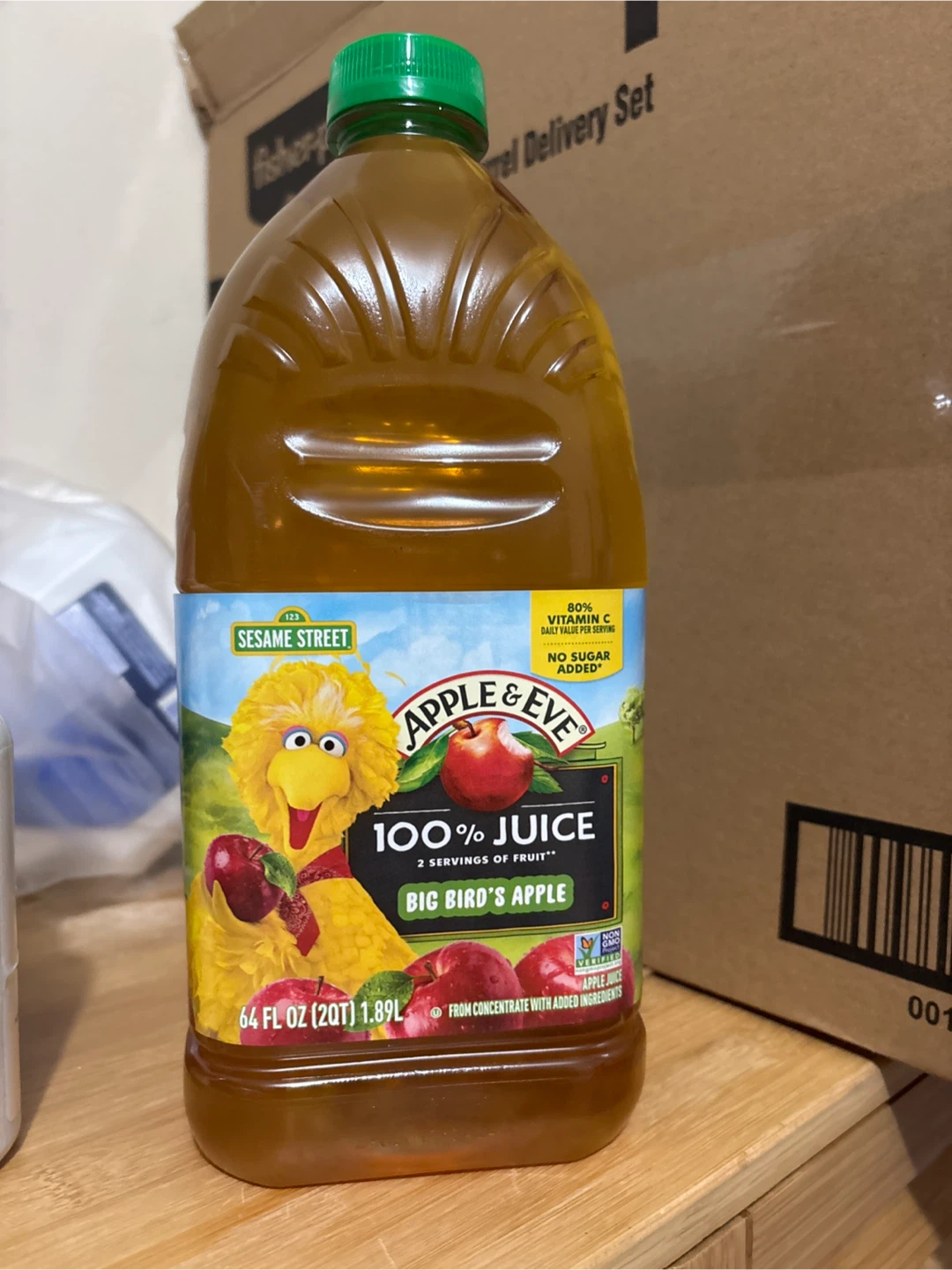 Apple & Eve Sesame Street Big Bird's Apple Juice 64 fl oz