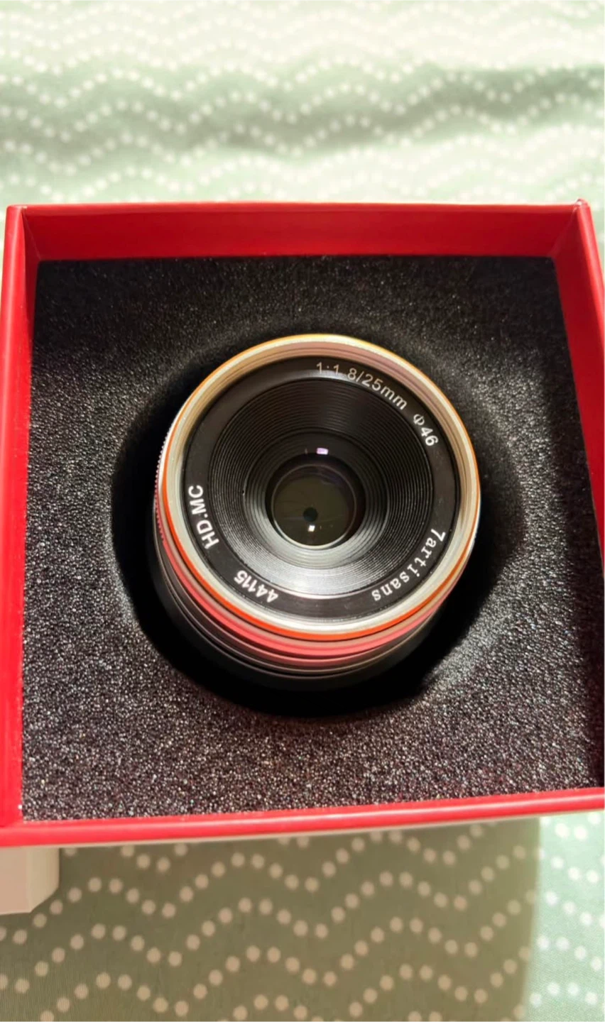 7Artisans 25mm f/1.8 Lens – Micro Four Thirds (M4/3) Mount