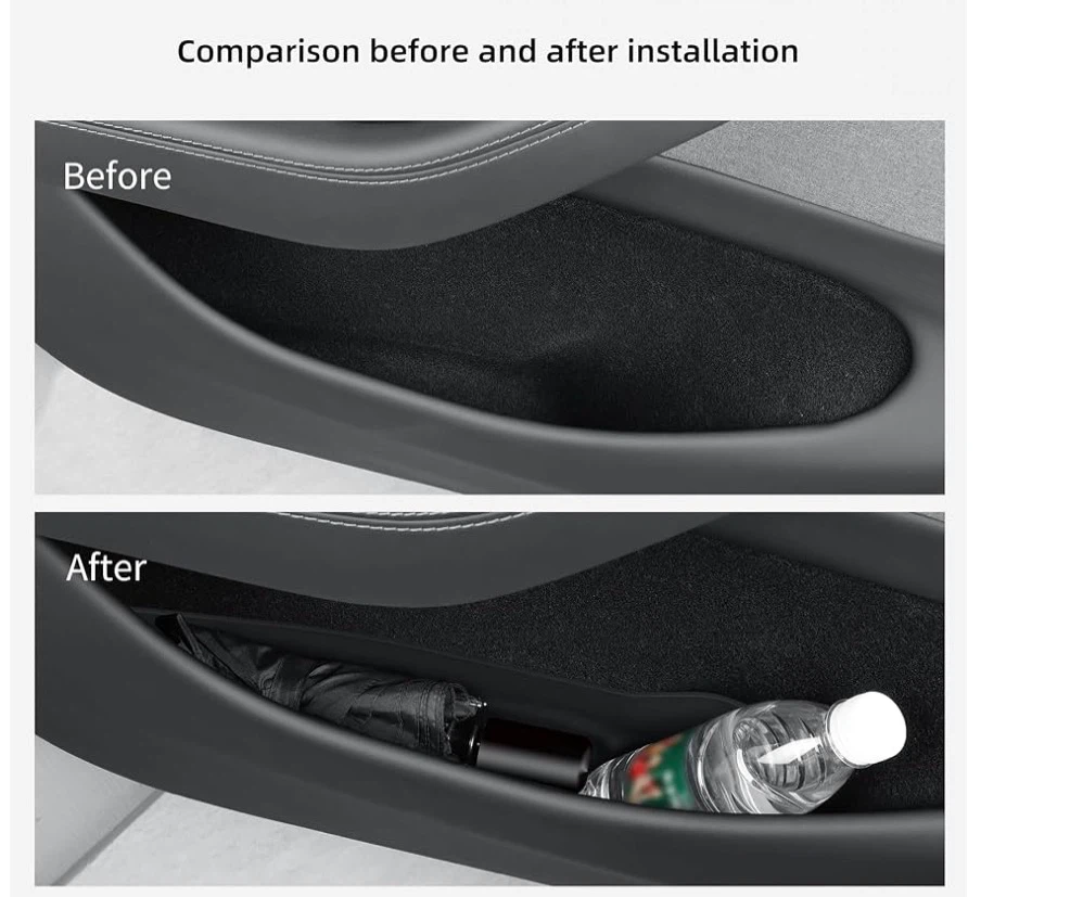 Door Side Storage Organizer for Tesla Model Y/Y L 2025 - photo 3