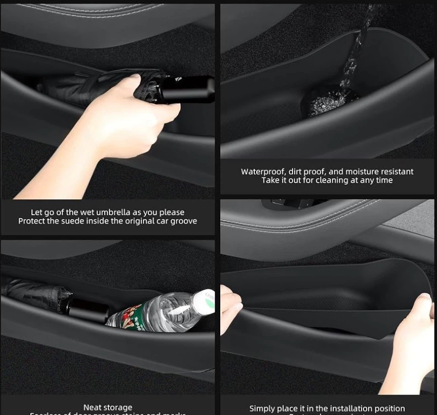 Door Side Storage Organizer for Tesla Model Y/Y L 2025 - photo 4