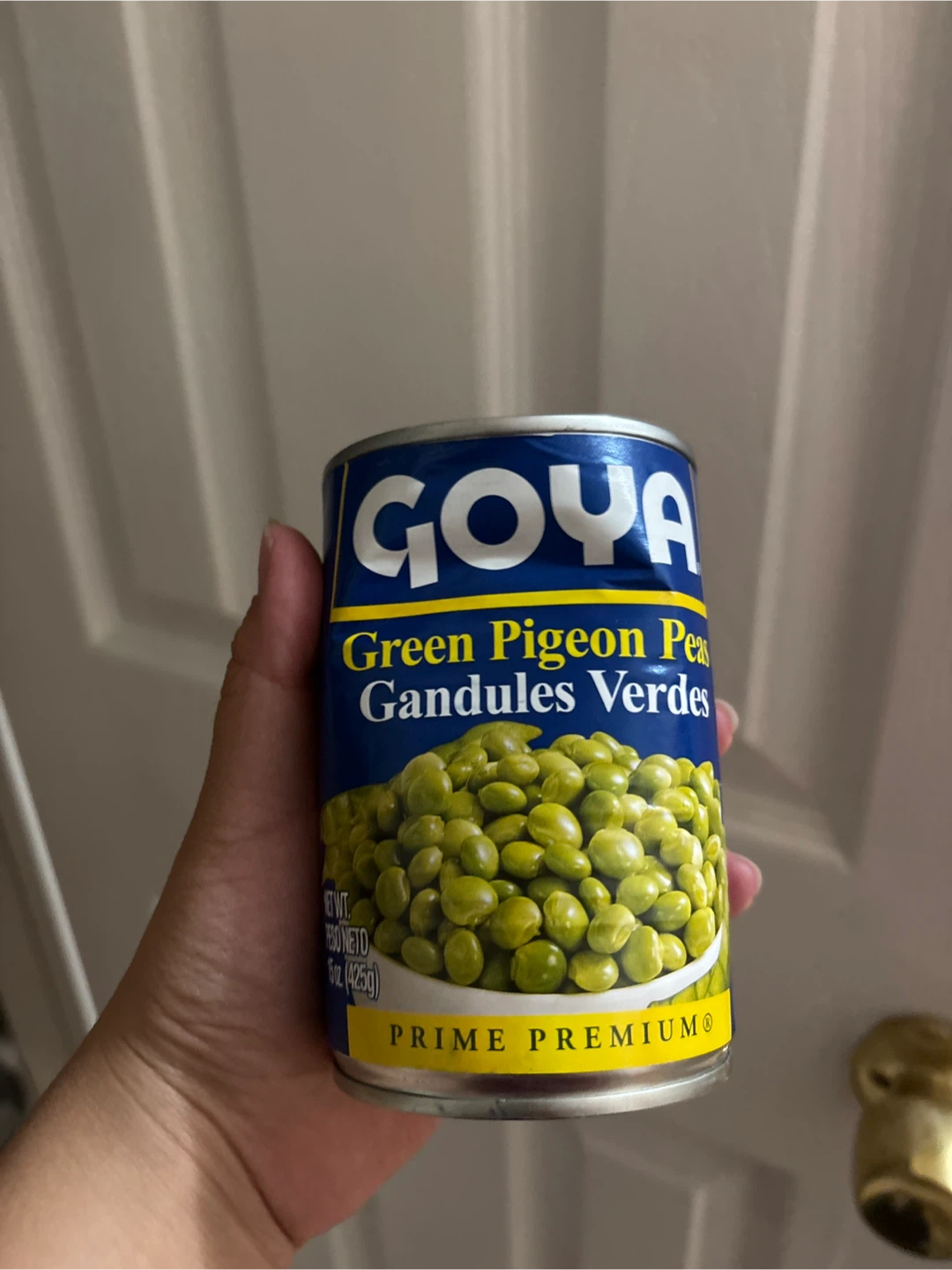 Goya Green Pigeon Peas 15 oz
