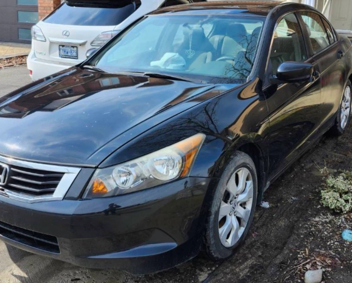Black Honda Accord