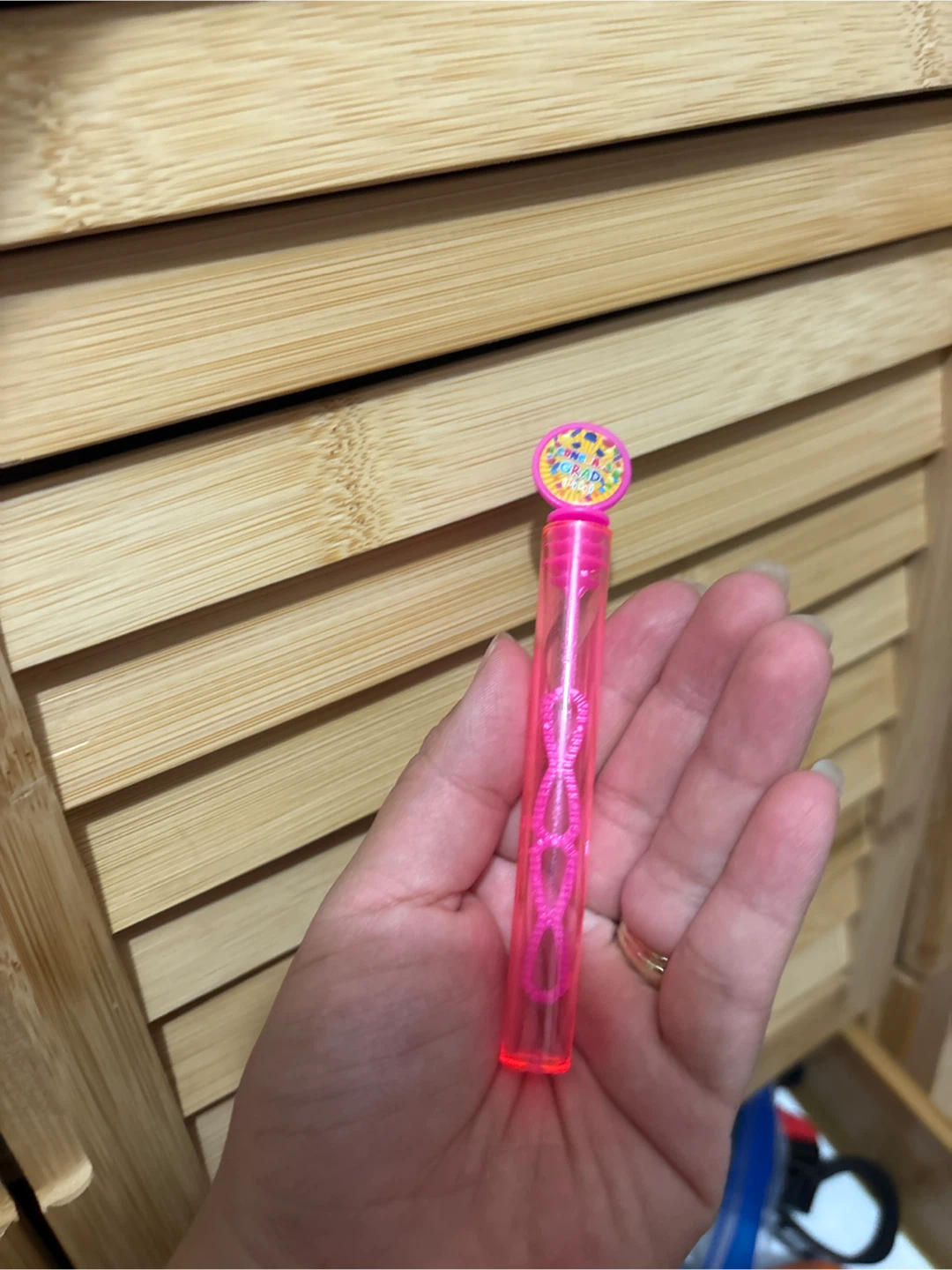Graduation Theme Bubble Wand