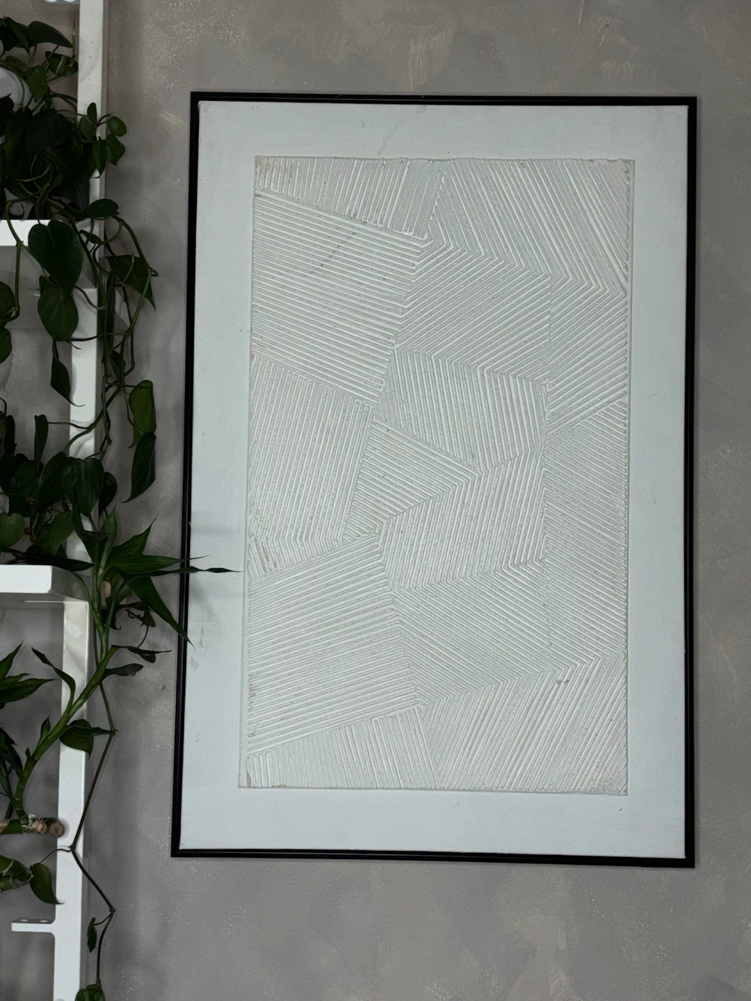 Textured Geometric Wall Art - photo 2