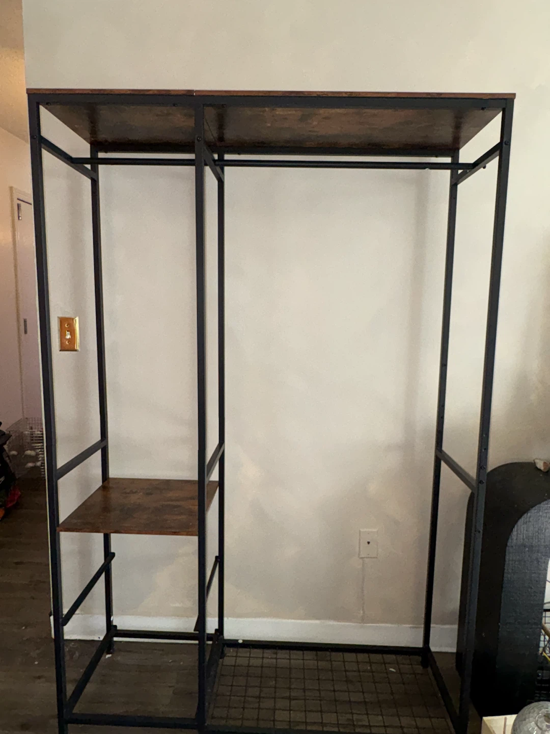 Industrial Style Clothing Rack