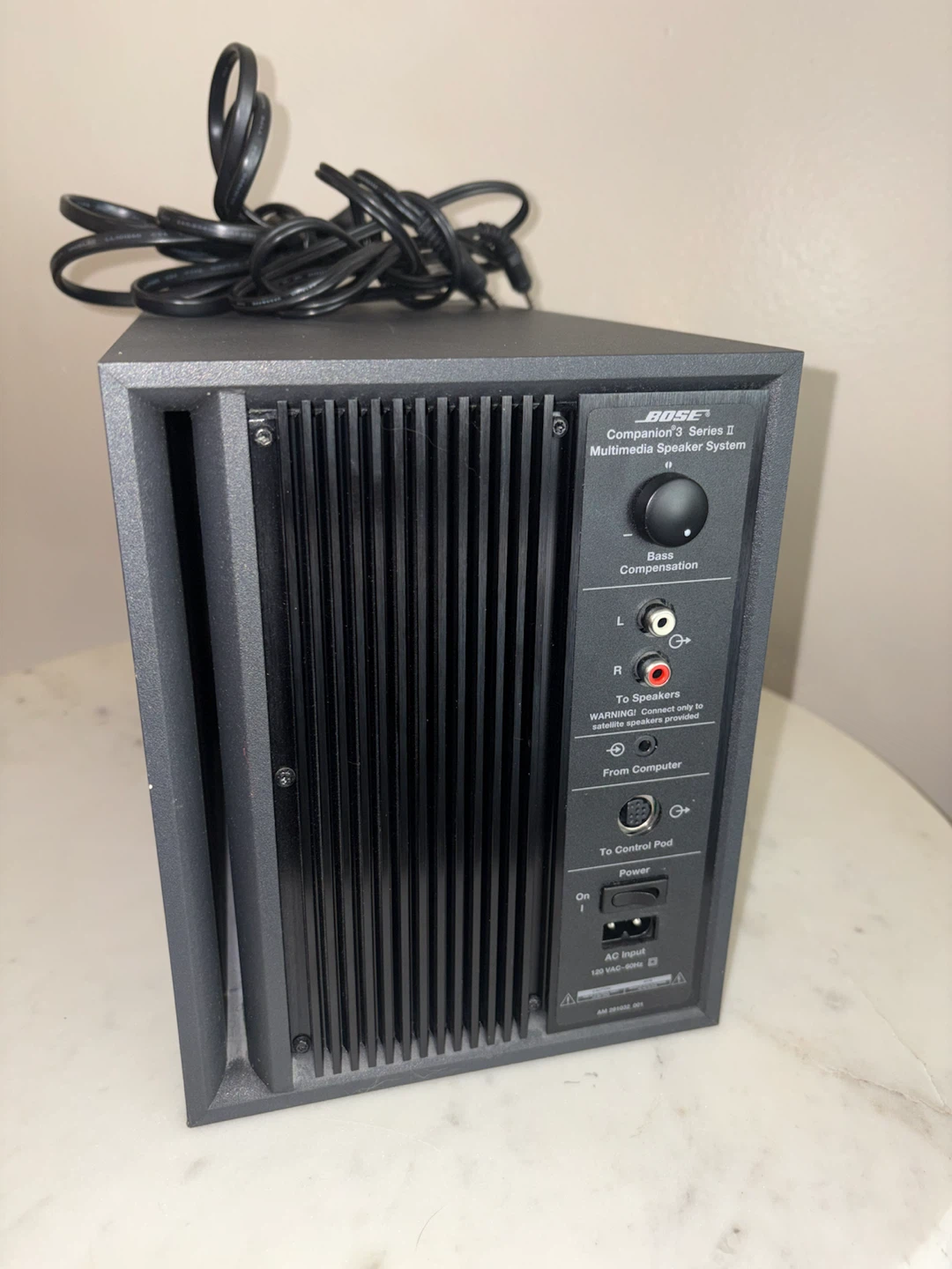 Bose Companion 3 Series II Subwoofer - photo 5