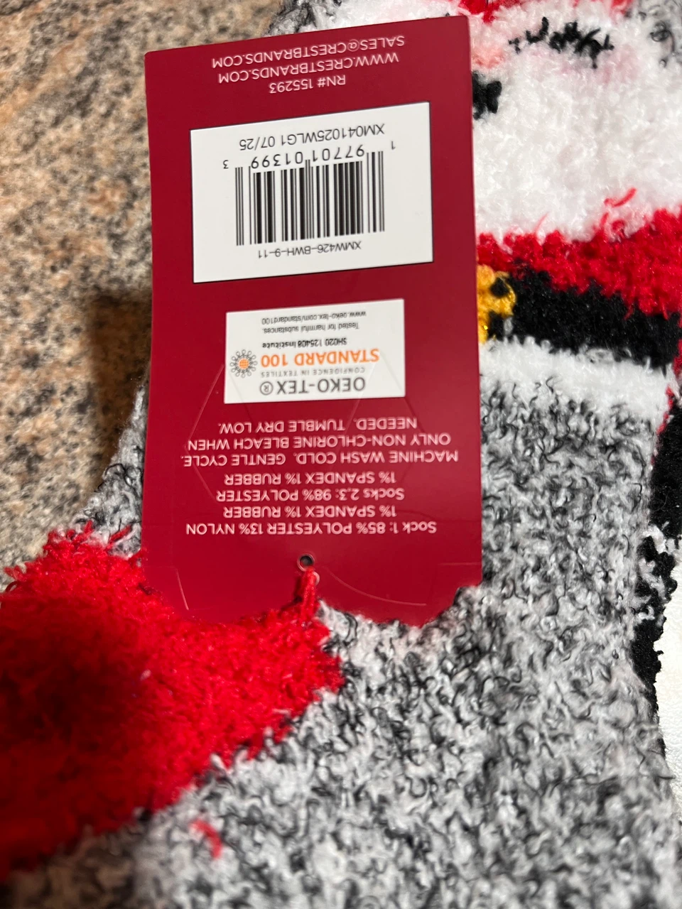 3 Pairs Holiday Fuzzy Socks - photo 2