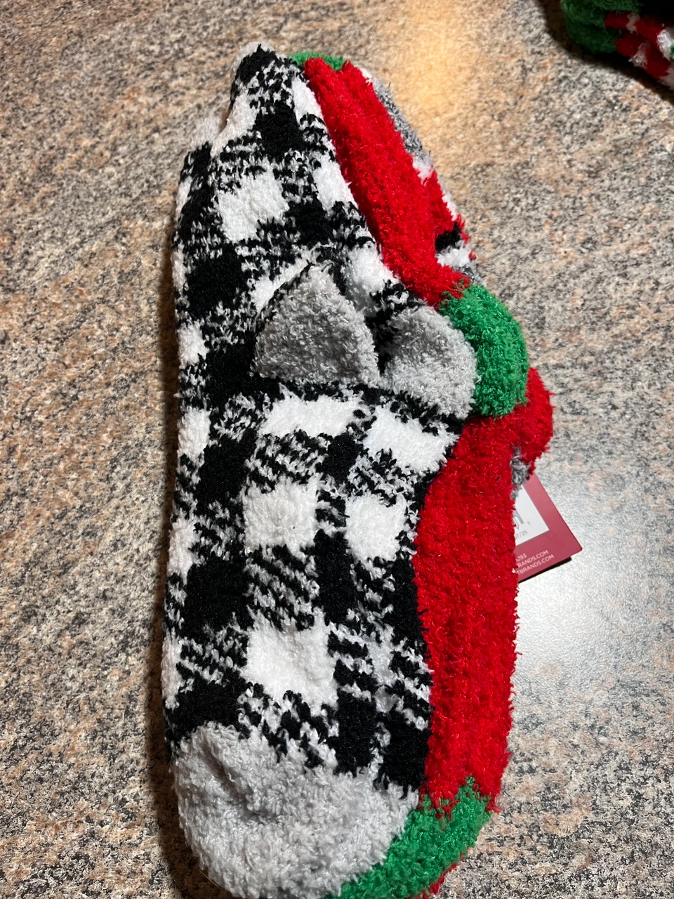 3 Pairs Holiday Fuzzy Socks - photo 3