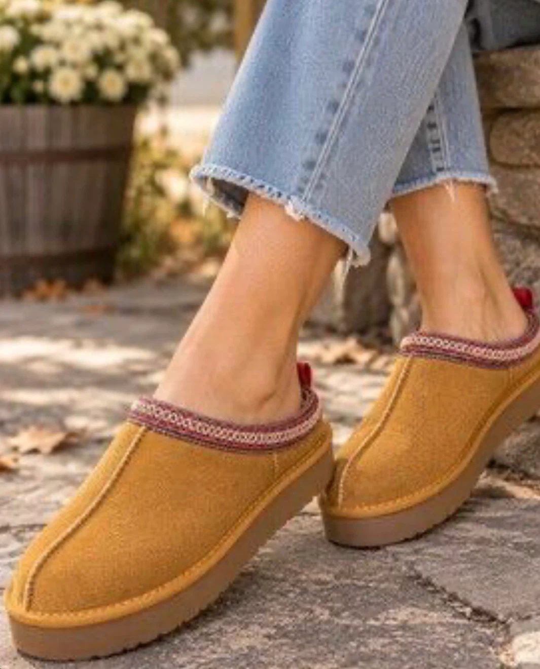 French Connection Suede Mules(used indoors)