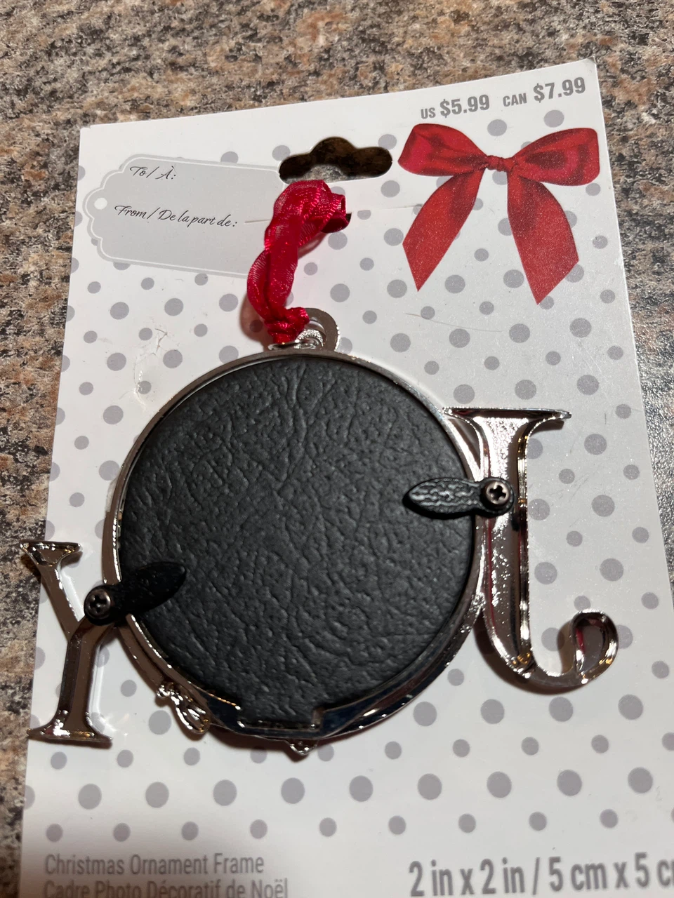 Studio Decor JOY Christmas Ornament Frame - photo 2