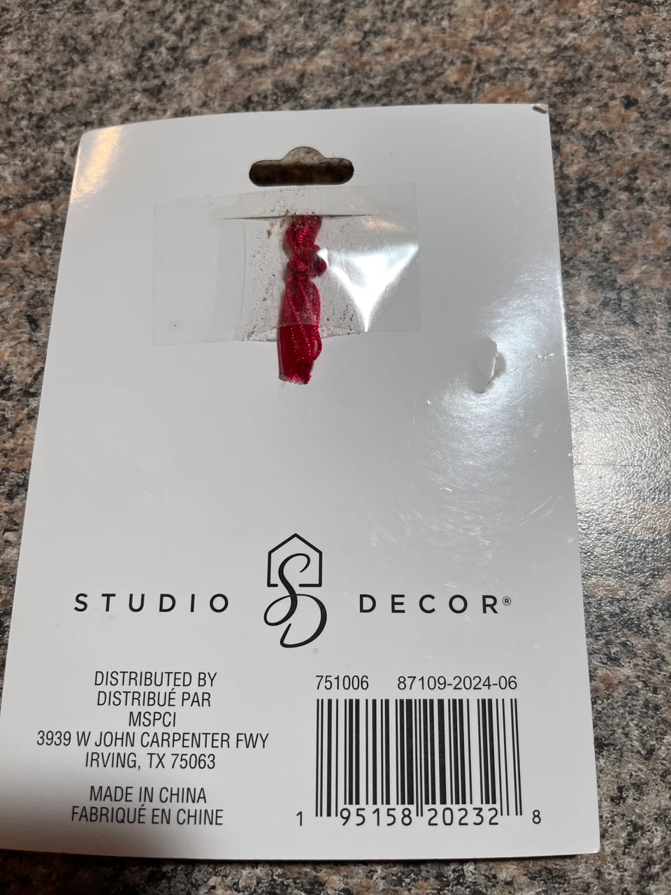 Studio Decor JOY Christmas Ornament Frame - photo 3