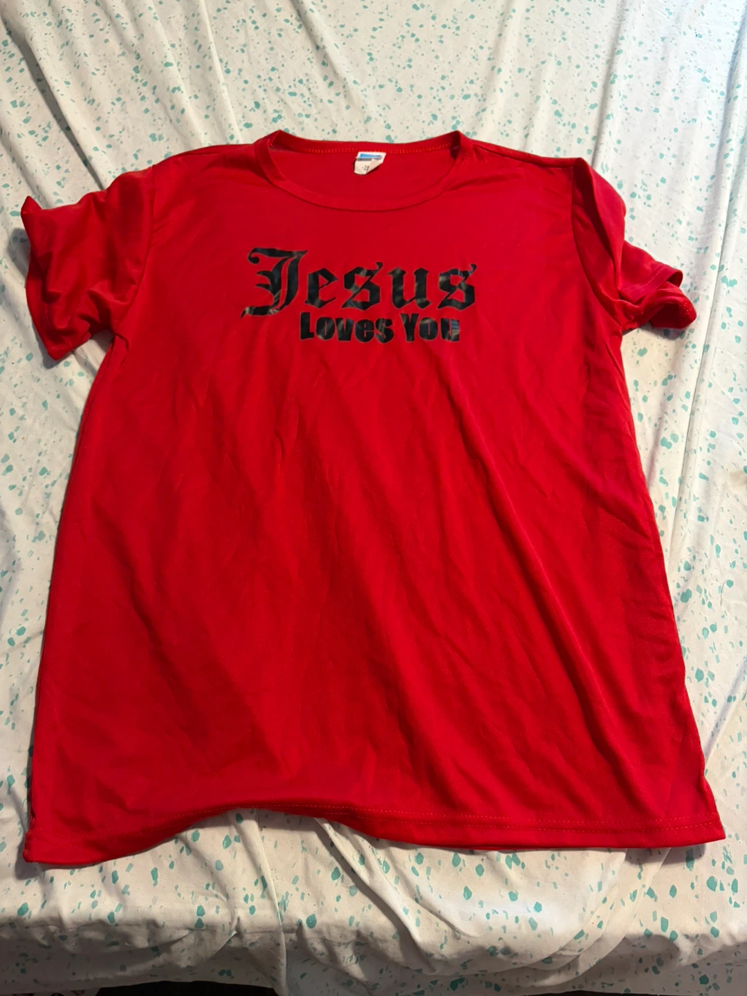 Jesus Loves You Red T-Shirt