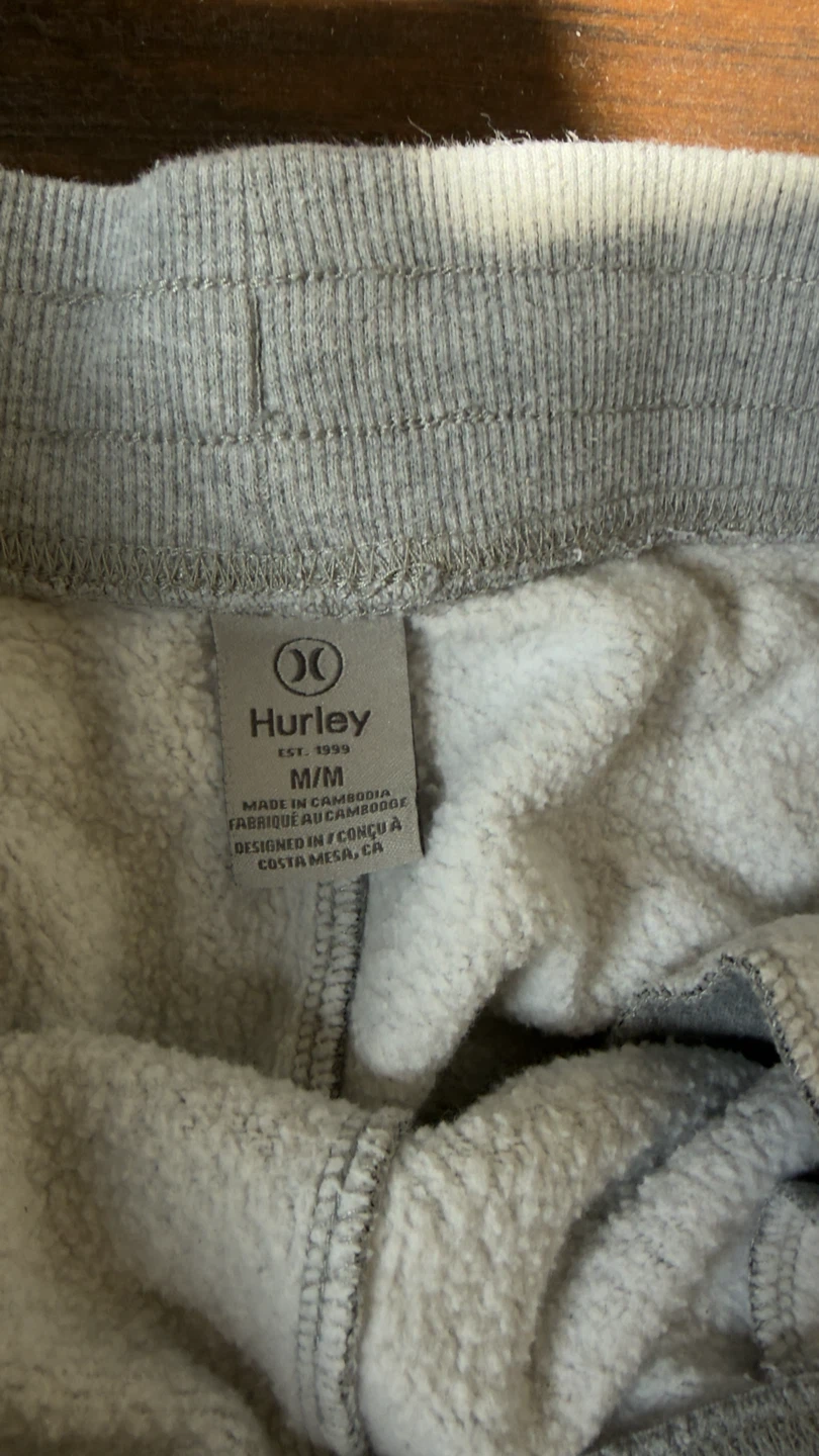 Hurley Grey Sweatpants - photo 3