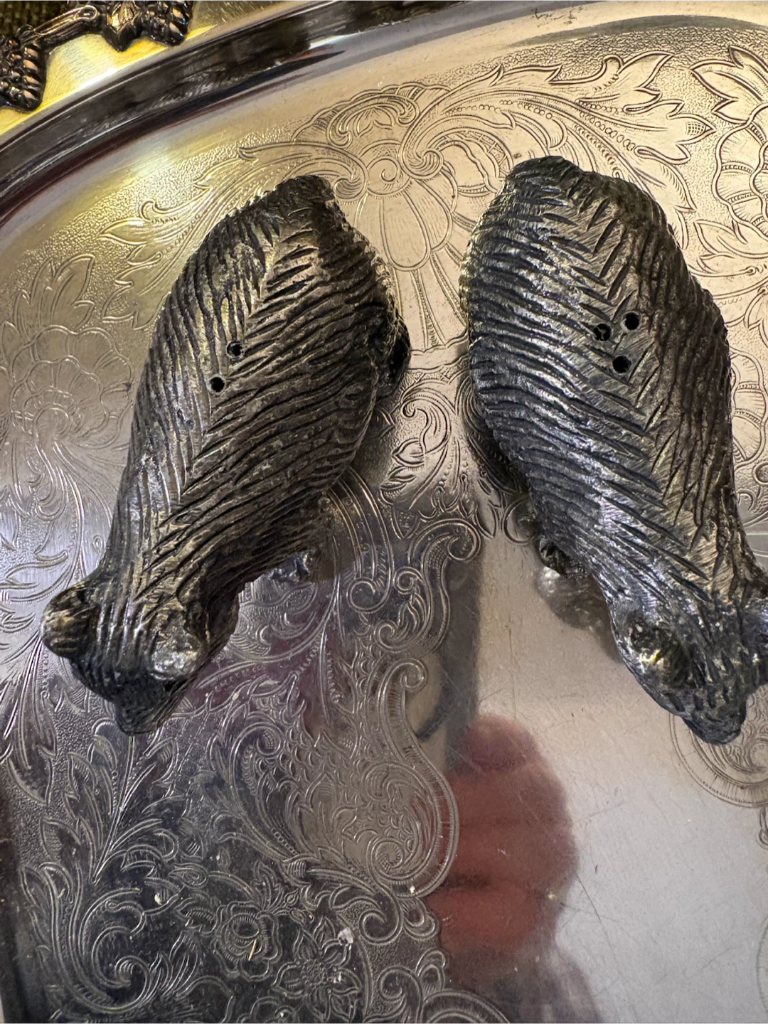 Vintage Bear Salt and Pepper Shakers
