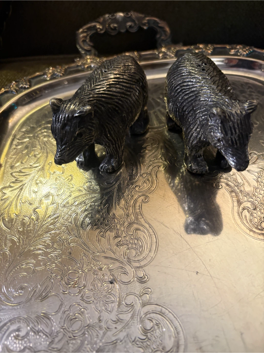 Vintage Bear Salt and Pepper Shakers - photo 2