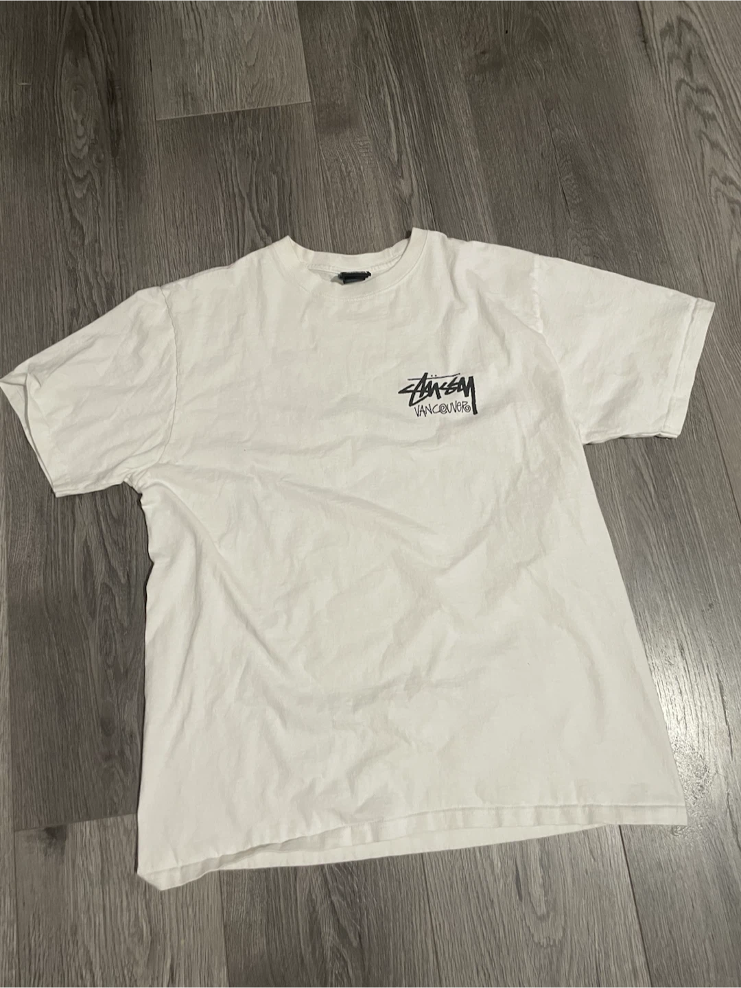 Stussy Vancouver T-Shirt White Medium