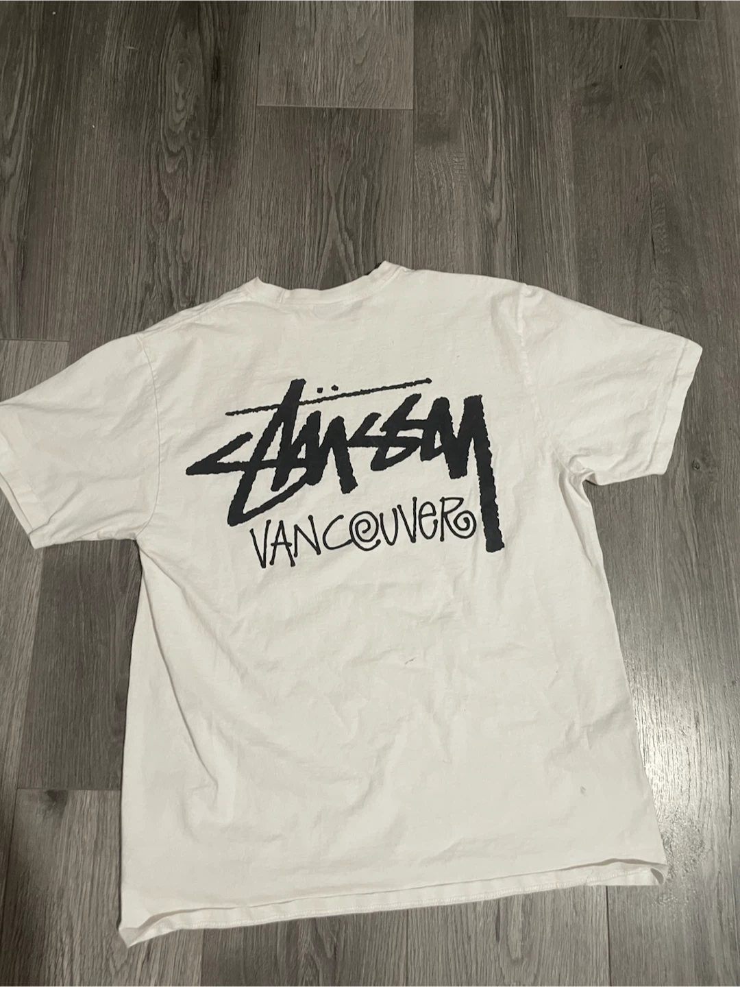 Stussy Vancouver T-Shirt White Medium - photo 3