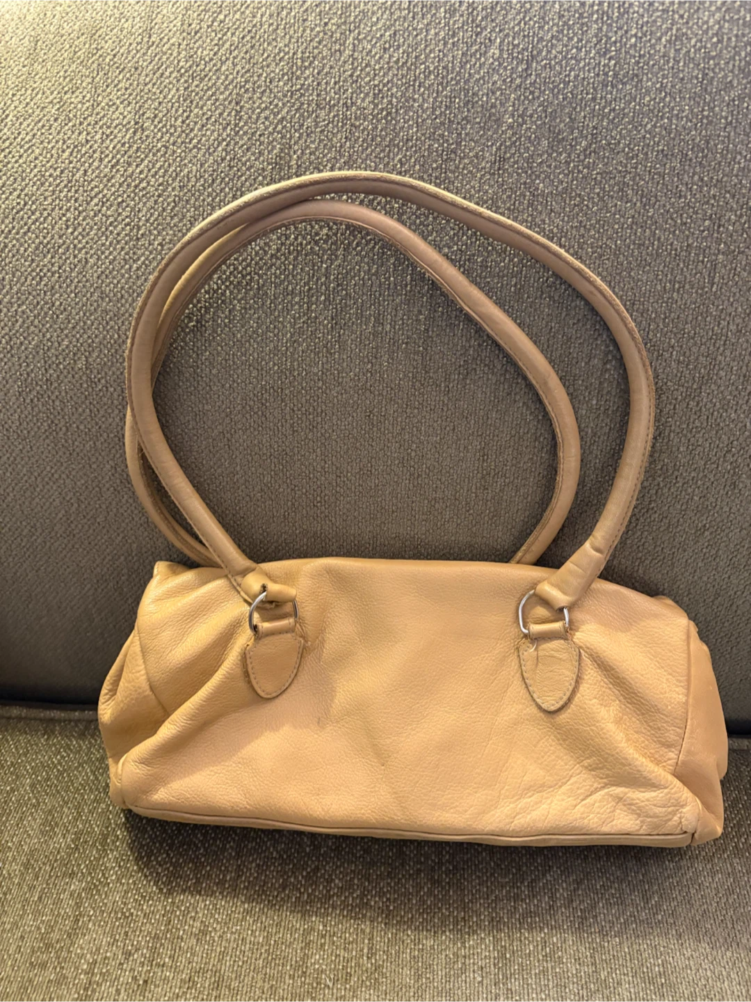 LB Browns Tan Leather Shoulder Bag - photo 2