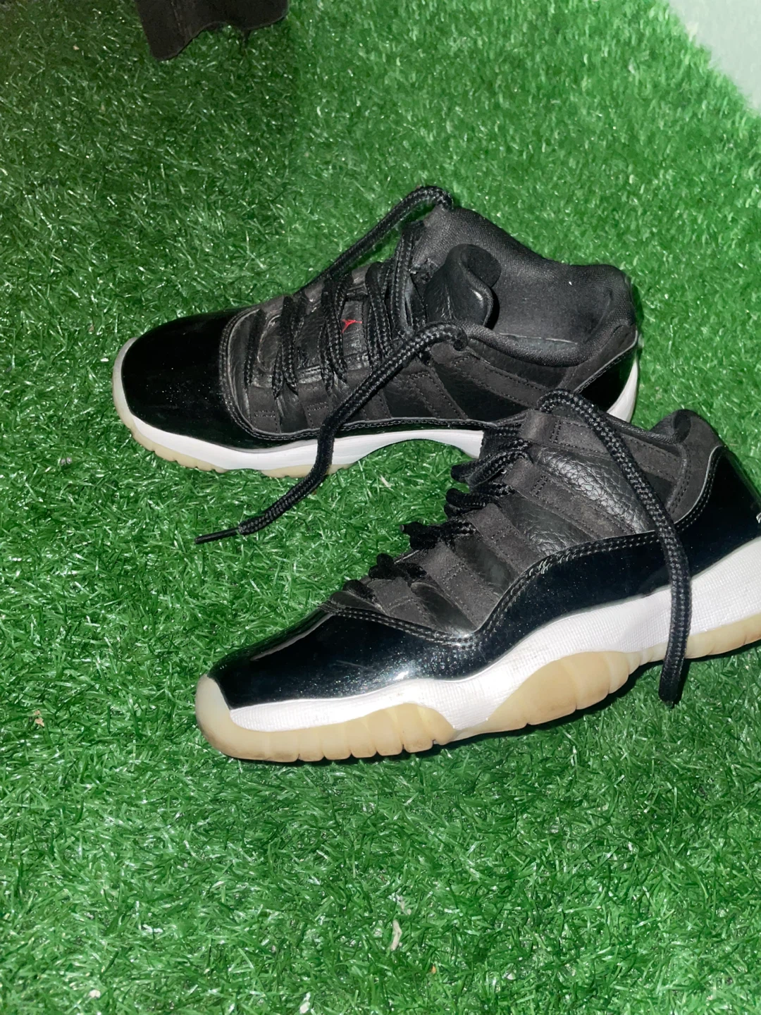 Jordan 11 Retro Low Black/Red - photo 3