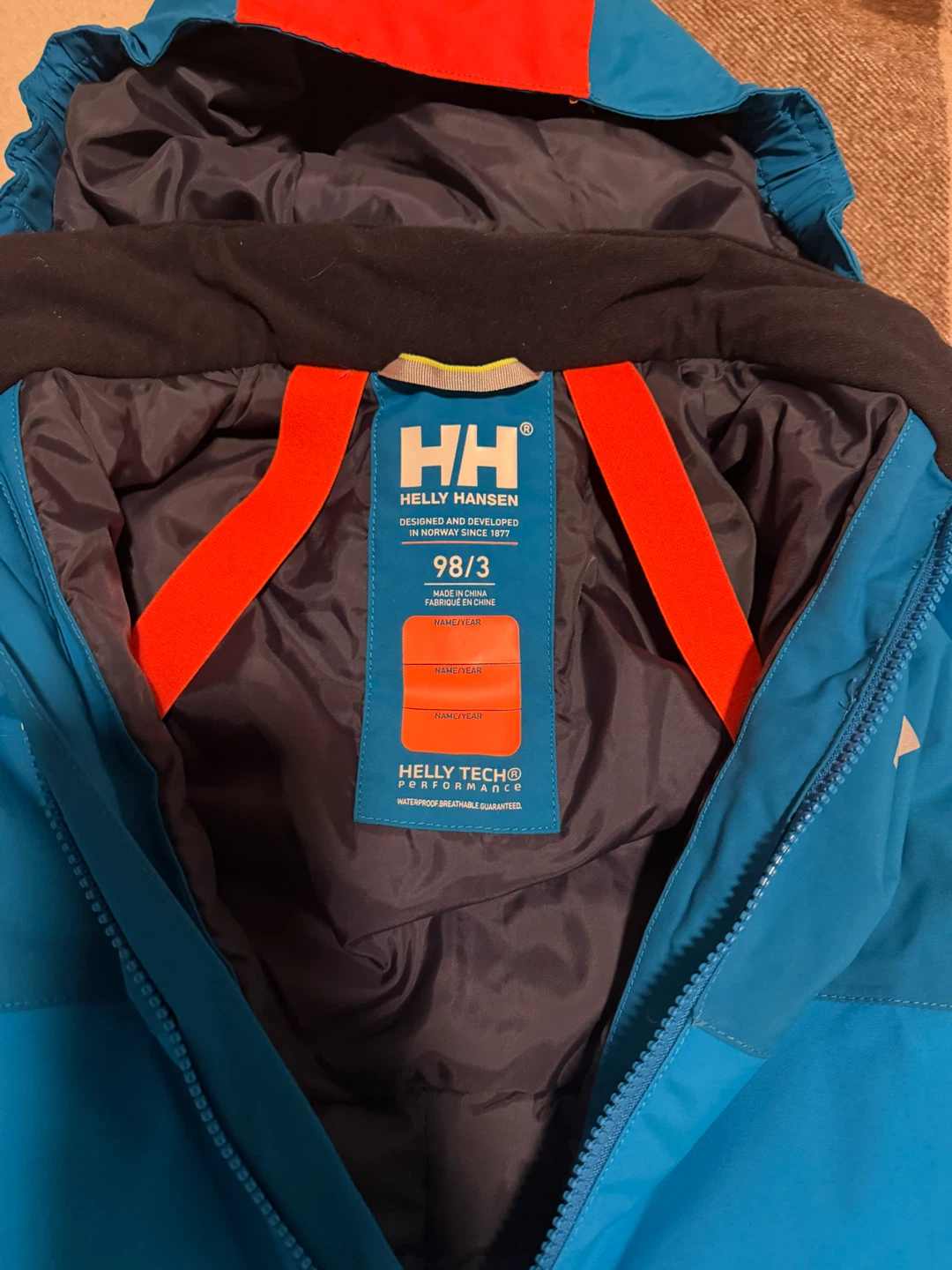 Helly Hansen Kids Ski Snowsuit Size 98/3 - photo 3