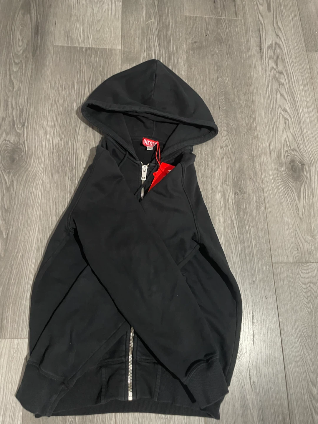 New Diesel S-Ginn-Hood-Zip Sweatshirt - photo 2