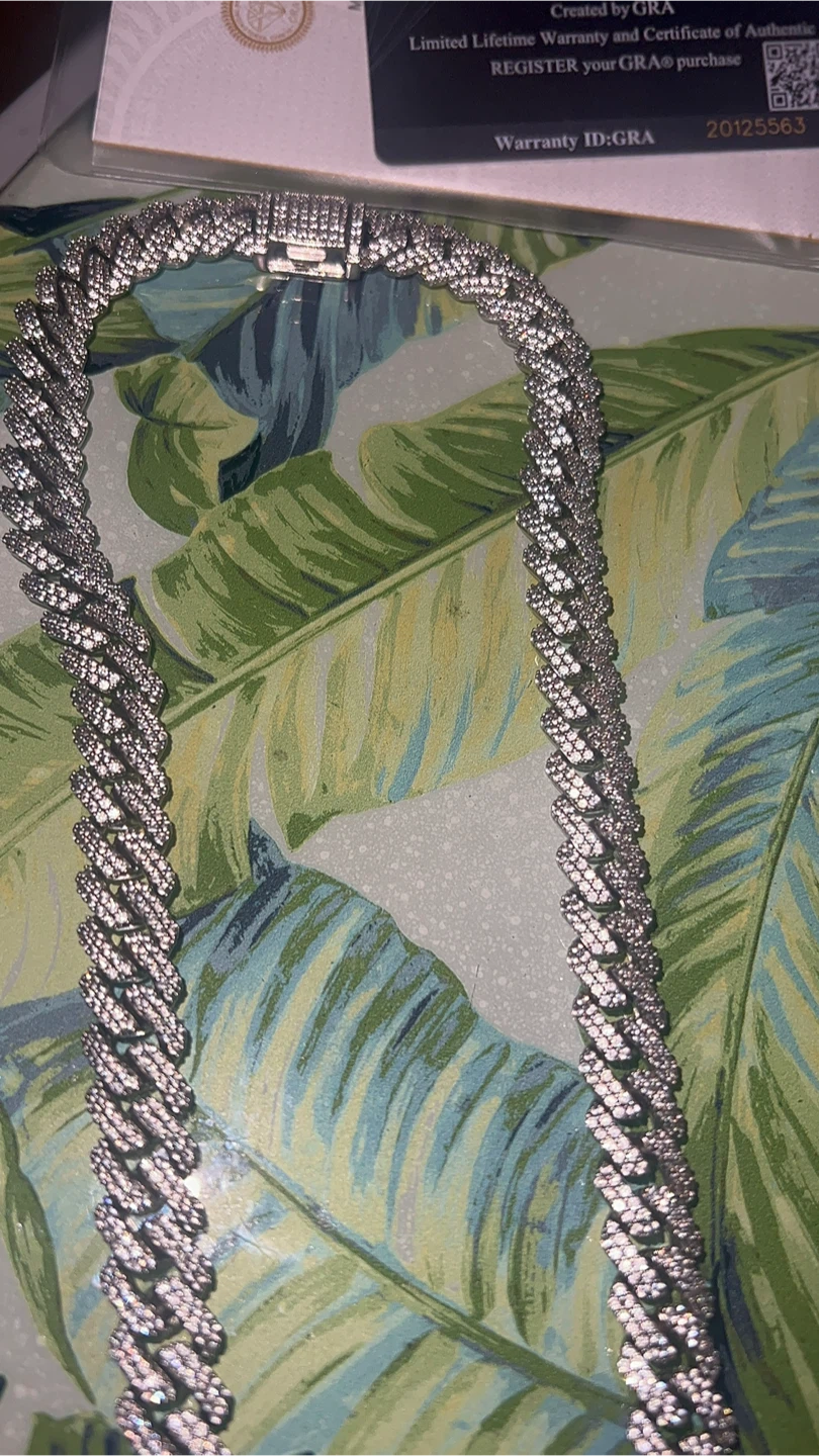 Iced Out Cuban Link Chain