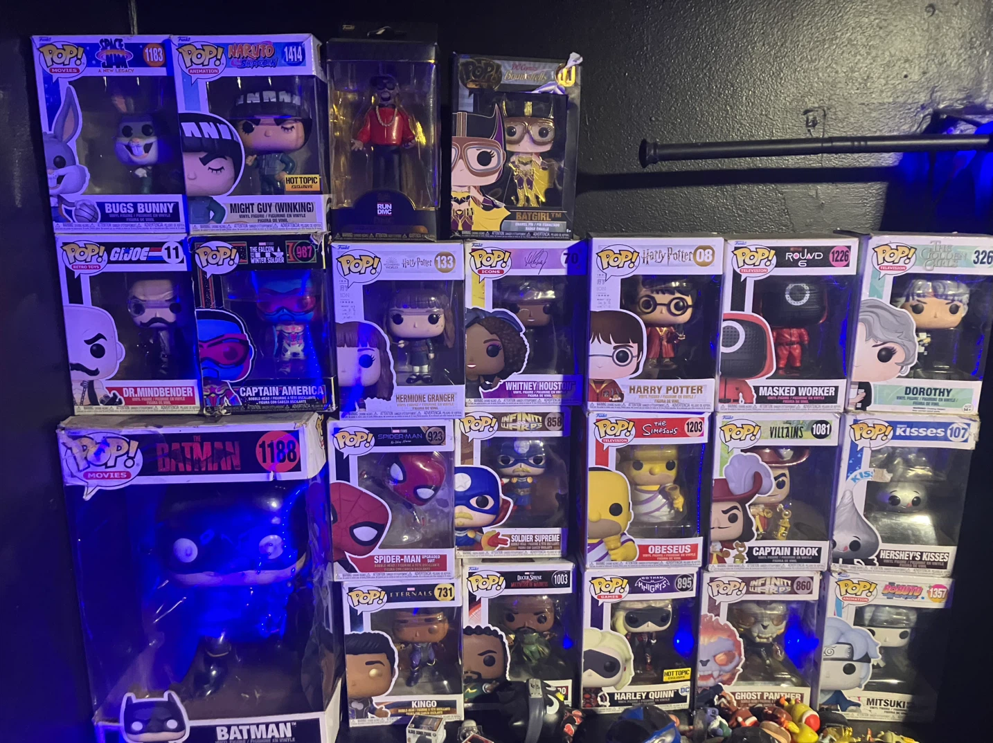 Large Collection of Funko Pop Figures