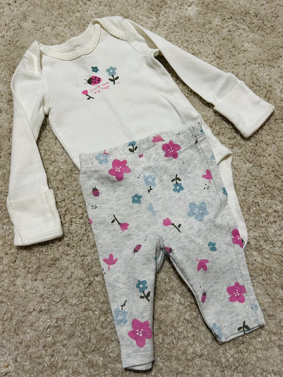 Carter's Newborn Floral Outfit Set