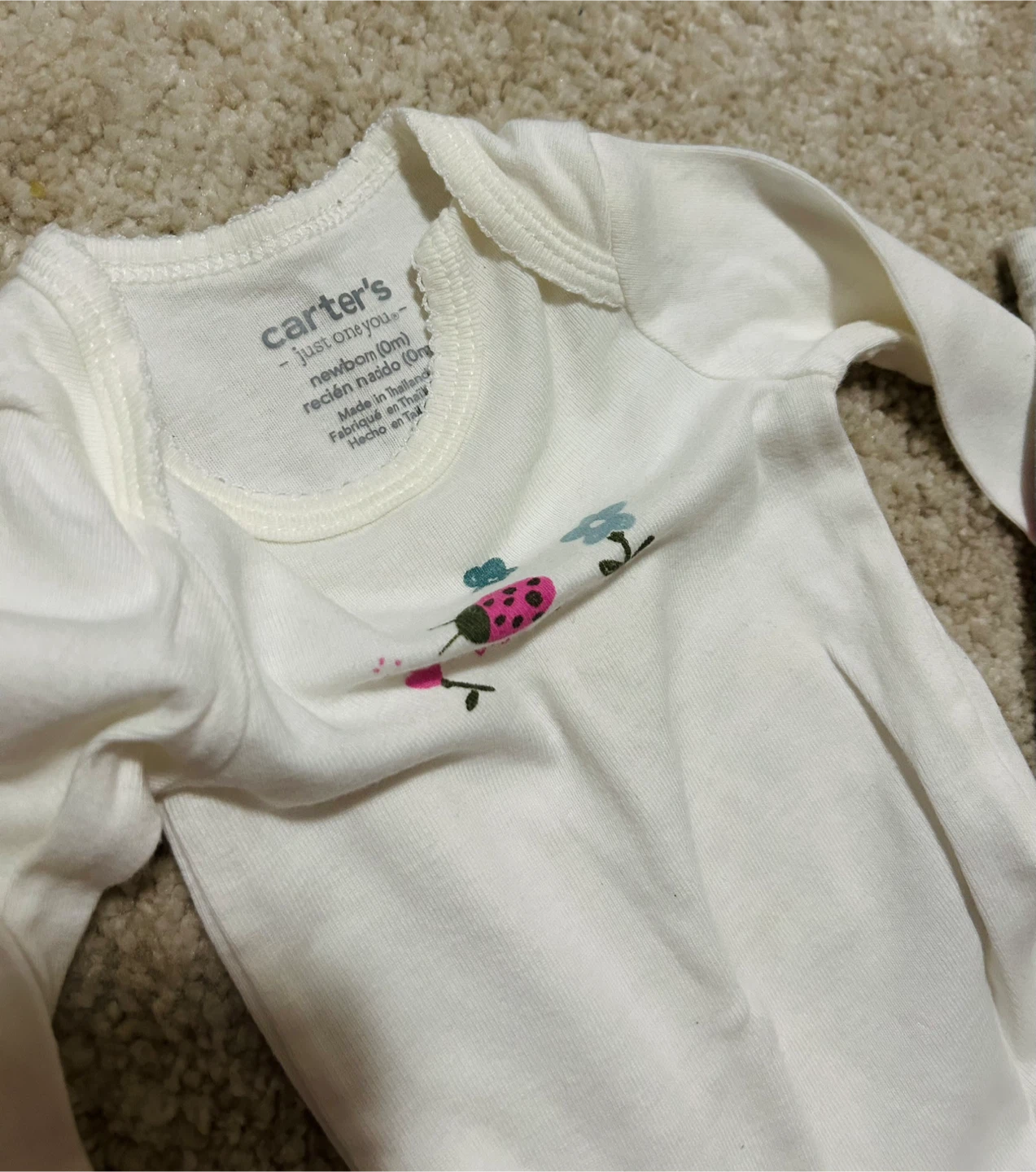 Carter's Newborn Floral Outfit Set - photo 4